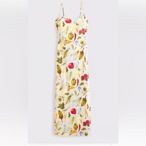 Abercrombie vegetable slip maxi dress